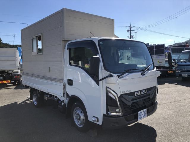エルフトラック  エルフミオ 平ボディ 移動販売車ベース 1.3トン積載 3.1mボディ AT車 4ナンバー 標準幅 10尺 低床 木製あおり3方開 120馬力(12枚目)