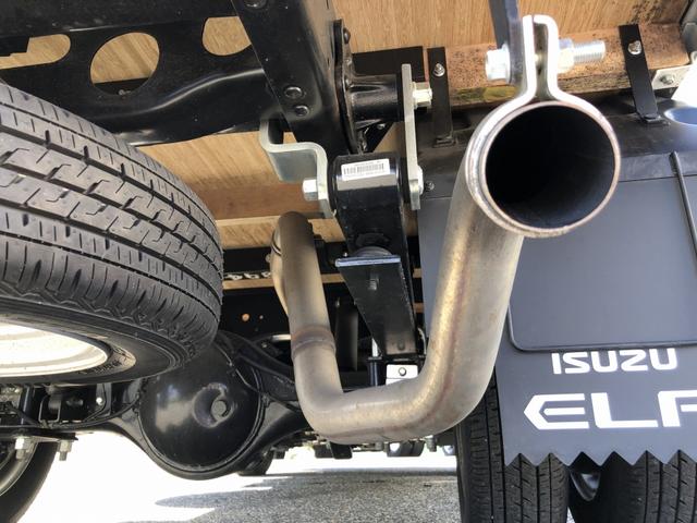 エルフトラック  エルフミオ 平ボディ 移動販売車ベース 1.3トン積載 3.1mボディ AT車 4ナンバー 標準幅 10尺 低床 木製あおり3方開 120馬力(52枚目)
