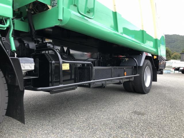 エルフトラック プレス式パッカー車 8.4m3 新明和工業製 2550kg積載 セミATスムーサーEx 連続積込 汚水タンク付 ワイド幅 ロング(50枚目)
