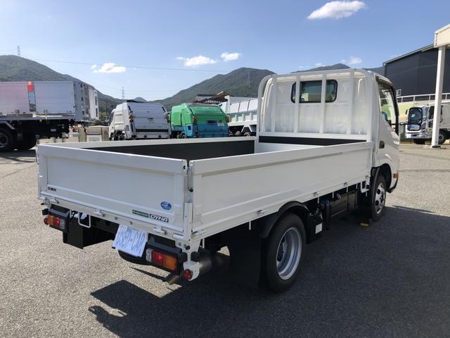 ダイナトラック 平ボディ 1.6トン積載 AT 4ナンバー 標準幅 10尺 全低床 床縞鋼板張り 木製あおり3方開 144馬力 軽油 準中型5t免許対応(4枚目)