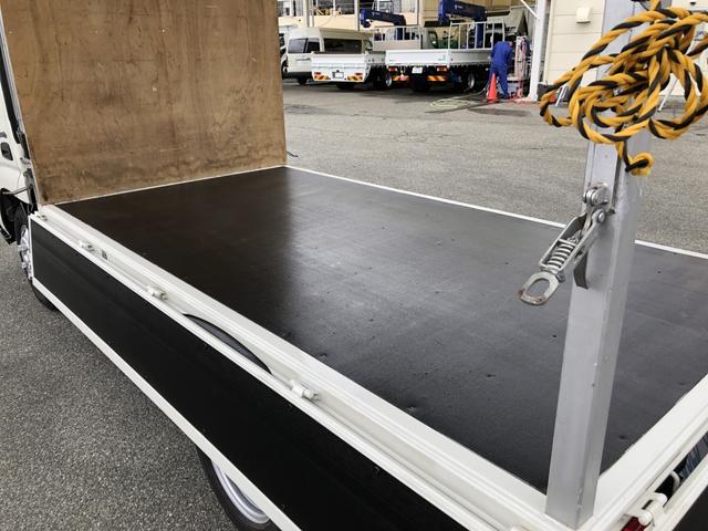 デュトロ 幌ウイング ワンタッチ幌 3トン積載 萩原ボデー製 標準幅 10尺 全低床 木製あおり3方開 床板張り アドブルー不要 136馬力(14枚目)