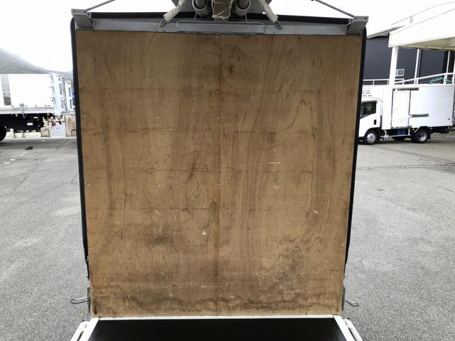 デュトロ 幌ウイング ワンタッチ幌 3トン積載 萩原ボデー製 標準幅 10尺 全低床 木製あおり3方開 床板張り アドブルー不要 136馬力(15枚目)
