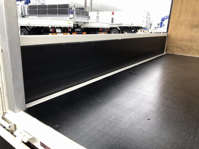 デュトロ 幌ウイング ワンタッチ幌 3トン積載 萩原ボデー製 標準幅 10尺 全低床 木製あおり3方開 床板張り アドブルー不要 136馬力(17枚目)