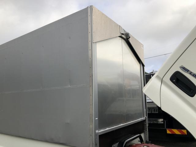 デュトロ 幌ウイング ワンタッチ幌 3トン積載 萩原ボデー製 標準幅 10尺 全低床 木製あおり3方開 床板張り アドブルー不要 136馬力(35枚目)