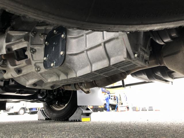 デュトロ 幌ウイング ワンタッチ幌 3トン積載 萩原ボデー製 標準幅 10尺 全低床 木製あおり3方開 床板張り アドブルー不要 136馬力(45枚目)