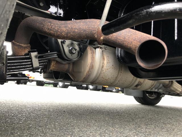 デュトロ 幌ウイング ワンタッチ幌 3トン積載 萩原ボデー製 標準幅 10尺 全低床 木製あおり3方開 床板張り アドブルー不要 136馬力(49枚目)