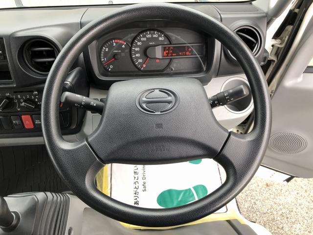 デュトロ 幌ウイング ワンタッチ幌 3トン積載 萩原ボデー製 標準幅 10尺 全低床 木製あおり3方開 床板張り アドブルー不要 136馬力(51枚目)