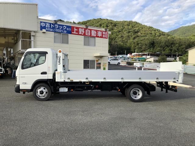 キャンター 一般型積載車 3850kg積載 ユニックキャリア 一般型 セーフティローダー ウインチ付 ワイド ボディ長5.1m 床縞鋼板張り 手動式リヤゲート(7枚目)