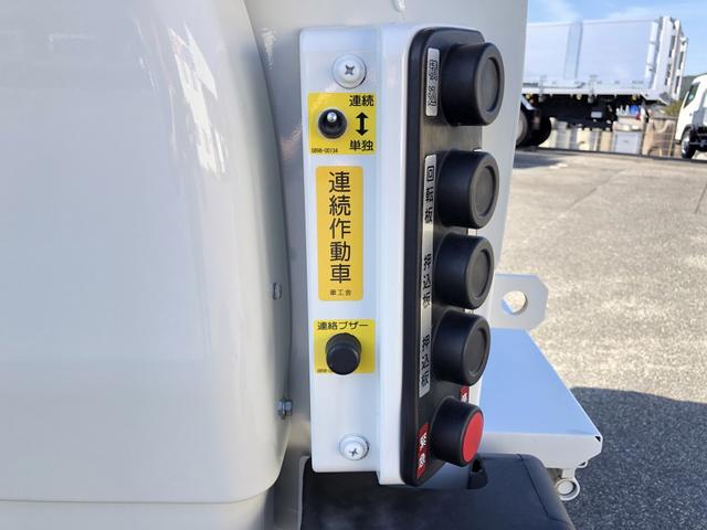 デュトロ 回転ダンプ式パッカー車 4.7m3 極東開発工業製 2トン積載 連続積込 汚水タンク付 標準幅 10尺規格 6速MT アドブルー不要 150馬力(13枚目)