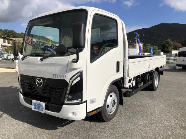 タイタントラック 平ボディ 3t積載 エルフOEM 標準幅 ロング 高床 木製あおり3方開 ボディ長4.3 床板張り あおり開閉補助装置 6速MT(3枚目)
