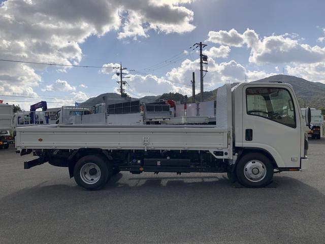 タイタントラック 平ボディ 3t積載 エルフOEM 標準幅 ロング 高床 木製あおり3方開 ボディ長4.3 床板張り あおり開閉補助装置 6速MT(18枚目)