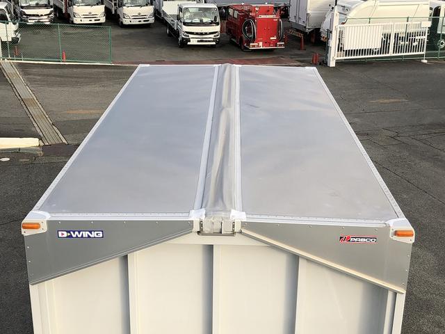 キャンター 　アルミウイング　４．０５ｔ積載　ワイド幅　ロング　全低床　１７５馬力　パブコ製　ラッシング２段　庫内長４．３ｍ　リヤ観音式扉　床板張り（35枚目）