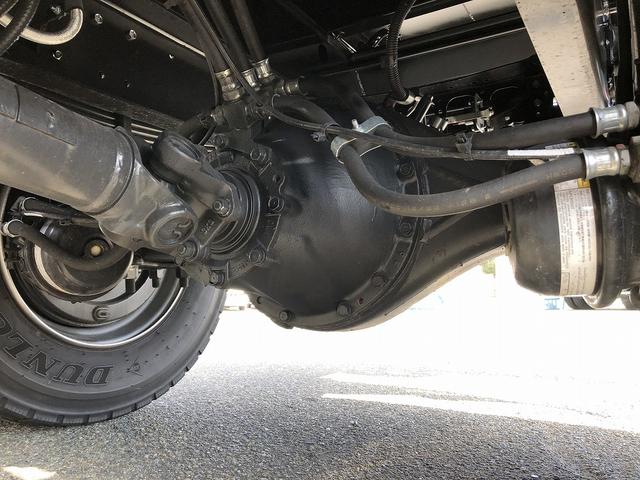 ファイター 　増トン　土砂ダンプ　新明和工業製　７．９トン積載　容積４．０ｍ３　標準幅　ベッド付　３．４ｍボディ　角底　強化一方開　２４０馬力（45枚目）