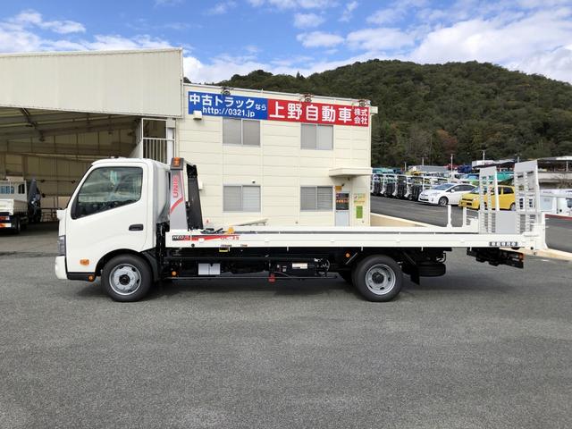 デュトロ 　車両運搬車　ハイグレード　古河ユニック製　２．９ｔ積載　ユニックキャリアＮｅｏ５　ラジコン　ウインチ付　ワイド　ボディ長５．７ｍ　アドブルー不要　１８０馬力（45枚目）