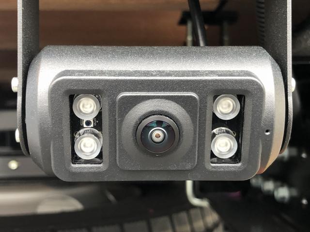 キャンター 　カスタム仕様　４段クレーン付　３．８トン積載　古河ユニック製　警報仕様　超ワイド角足アウトリガ　ワイド　ロング　全低床　木製あおり３方開　１７５馬力（7枚目）