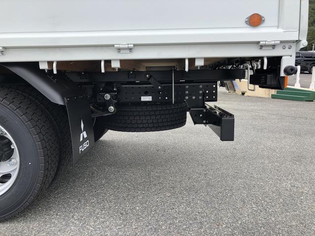 キャンター 　カスタム仕様　４段クレーン付　３．８トン積載　古河ユニック製　警報仕様　超ワイド角足アウトリガ　ワイド　ロング　全低床　木製あおり３方開　１７５馬力（47枚目）