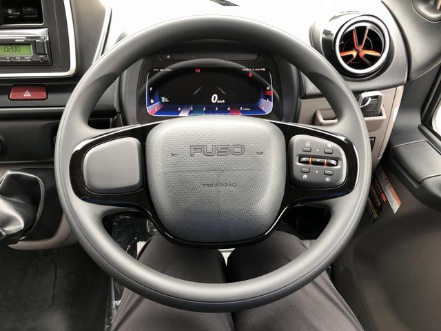 キャンター 　カスタム仕様　４段クレーン付　３．８トン積載　古河ユニック製　警報仕様　超ワイド角足アウトリガ　ワイド　ロング　全低床　木製あおり３方開　１７５馬力（59枚目）