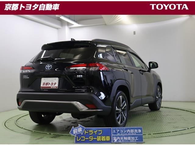 カローラクロス ハイブリッド　Ｚ　ムーンルーフ　衝突軽減Ｂ　フルセグテレビ　スマキ－　半レザー　Ｂモニター　アクティブクルーズコントロール　メモリナビ　イモビ　ＬＥＤ　ＡＣ　運転席Ｐシート　メディアプレイヤー接続　キーレス　パワステ（3枚目）