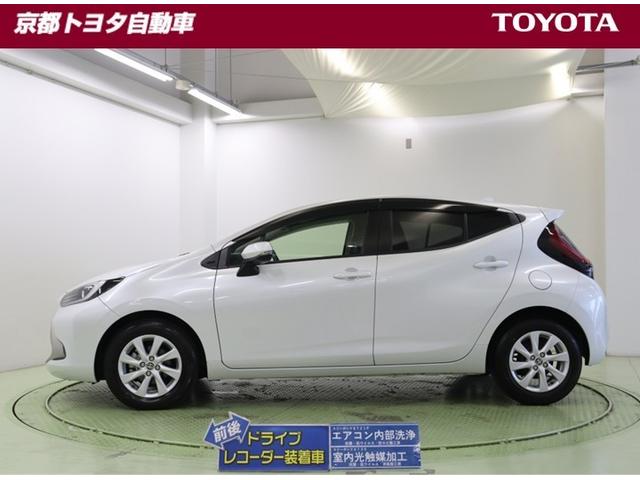 アクア Z LEDヘッドライト スマートキー 100V電源 イモビライザー アルミホイール ドライブレコーダー オートクルーズコントロール 点検記録簿 エアコン ESC ナビ カーテンエアバッグ ETC キーレス(2枚目)