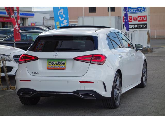 A180 スタイル AMGレザーエクスクルシブパケジ 赤/黒レザーシート パノラマスライディングルーフ 360カメラ ヘッドアップディスプレイ ドラレコ ワンオーナー(8枚目)