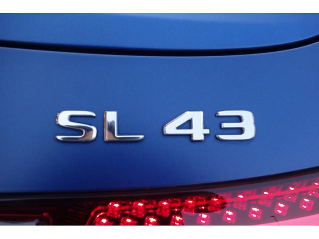 ＳＬ ＳＬ４３　Ｒ４年１２月登録／車検Ｒ７年１２月シート・ステアＨ／ベンチレーション／エアスカーフ／リラクゼーション機能／パフォーマンスステア／メルケア／１オナ／スペクトラルブルーマグノ（マット）（37枚目）