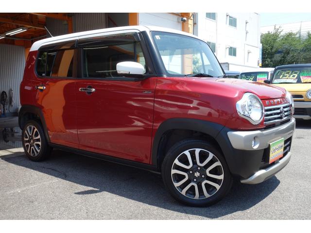 ハスラー ＪスタイルＩＩ　特別仕様車　１オーナー　Ｓエネチャージ　デュアルカメラブレーキサポート　ナビ　ＤＴＶ　ＢＬＵＥＴＯＯＴＨ　バックカメラ　ＥＴＣ　ドラレコ　ＨＩＤ　ＬＥＤフォグ　ハーフレザーシート　シートヒーター（6枚目）