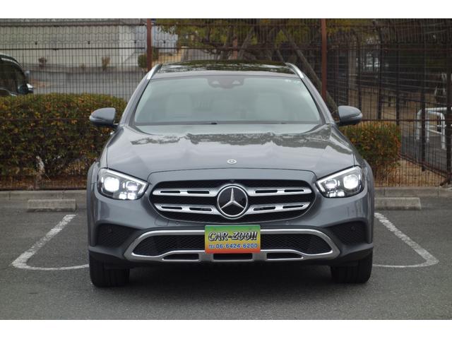 Ｅクラスオールテレイン Ｅ２２０ｄ　４マチック　オールテレイン　エクスクルーシブパッケージ／ＡＭＧ１９インチＡＷ／パノラマスライディングルーフ／マキアートベージュレザー／シートヒーター・ベンチレーション／ブルメスターサウンド／セレナイトグレー／１オーナー（3枚目）