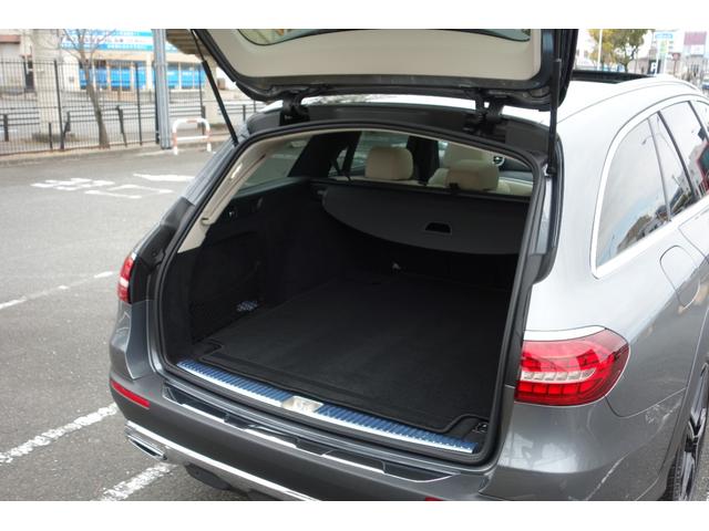 Ｅクラスオールテレイン Ｅ２２０ｄ　４マチック　オールテレイン　エクスクルーシブパッケージ／ＡＭＧ１９インチＡＷ／パノラマスライディングルーフ／マキアートベージュレザー／シートヒーター・ベンチレーション／ブルメスターサウンド／セレナイトグレー／１オーナー（36枚目）