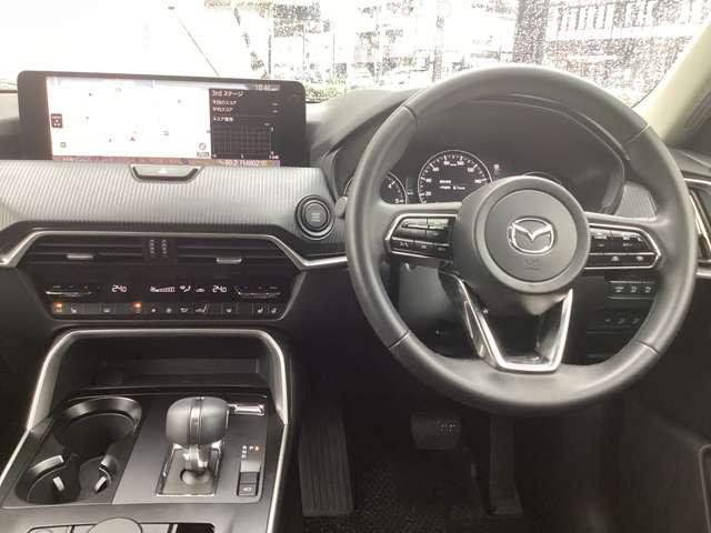 ＣＸ－６０ ＸＤ　ＳＰ　ＸＤＳＰ　セーフティ＆シースルービューモニター　当社試乗車アップ　ナビ　バックカメラ　シースルービューモニター　コーナーセンサー　マツダコネクト　メモリー付運転席電動シート（3枚目）