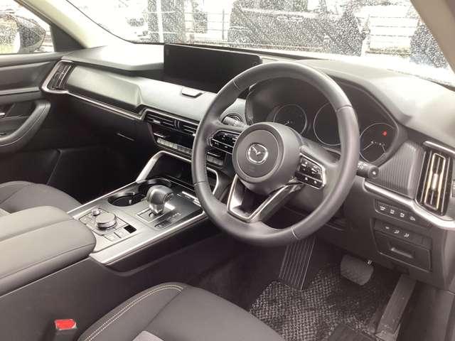 ＣＸ－６０ ＸＤ　ＳＰ　ＸＤＳＰ　セーフティ＆シースルービューモニター　当社試乗車アップ　ナビ　バックカメラ　シースルービューモニター　コーナーセンサー　マツダコネクト　メモリー付運転席電動シート（5枚目）