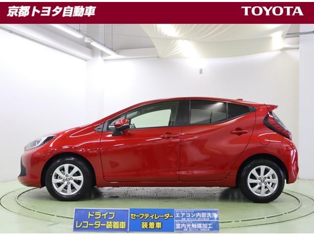 アクア X 踏み間違い防止 100V イモビ ドライブレコーダー ナビ LEDヘッドライト スマートキー 横滑り防止機能 キーレスエントリー アルミホイール オートクルーズ オートエアコン 元試乗車 ETC(2枚目)