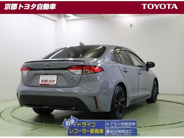 カローラ ハイブリッド ダブルバイビー 点検記録簿 バックモニター インテリジェントクリアランスソナー フルセグTV メモリーナビ クルコン ETC LEDヘッドランプ スマートキー ミュージックプレイヤー接続可 ナビ&TV ドラレコ(3枚目)