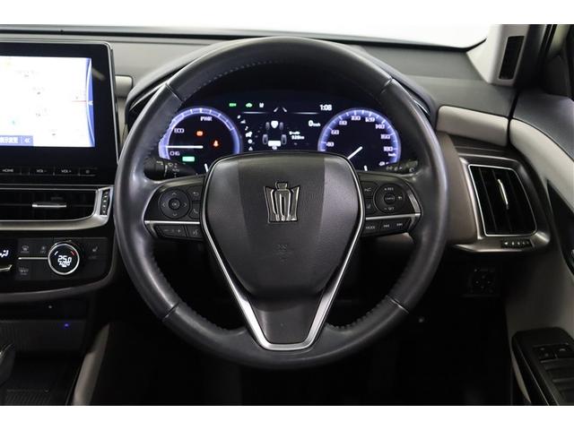 クラウンハイブリッド Ｓ　バックガイドモニター　メモリーナビゲーション　地デジＴＶ　ＥＴＣ車載器　電動シート　ＬＥＤヘッド　記録簿　イモビライザー　ドラレコ　メディアプレイヤー接続　横滑り防止装置　スマートキー　キーフリー（23枚目）