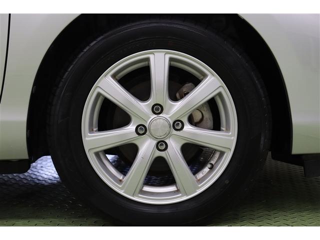 スポーティなデザインの社外品アルミホイールを装着しています。