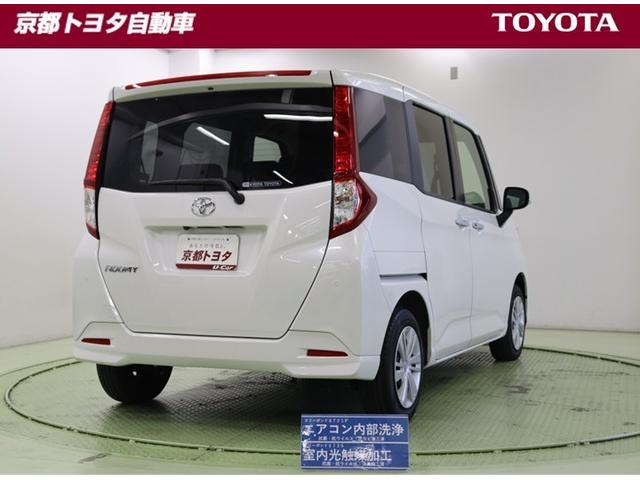 ルーミー Ｇ　追突軽減ブレーキ　パワステ　フルフラット　Ａストップ　ＬＥＤライト　ＴＶ　Ｒカメラ　横滑り防止システム　エアバック　セキュリティーアラーム　パワーウィンドウ　運転席助手席エアバック　ＥＴＣ　キーフリー（3枚目）