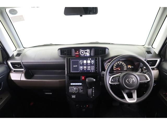 ルーミー Ｇ　追突軽減ブレーキ　パワステ　フルフラット　Ａストップ　ＬＥＤライト　ＴＶ　Ｒカメラ　横滑り防止システム　エアバック　セキュリティーアラーム　パワーウィンドウ　運転席助手席エアバック　ＥＴＣ　キーフリー（4枚目）