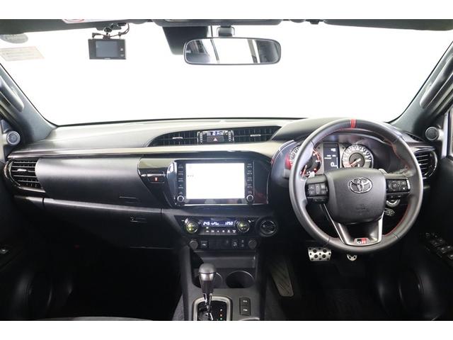 ハイラックス Ｚ　ＧＲスポーツ　キーレス　オートクルーズ　アルミホイール　Ｂカメラ　メモリーナビ　フルオートエアコン　横滑防止装置　ミュージックプレイヤー接続可　スマキー　パワーステアリング　ＬＥＤライト　パートタイム４ＷＤ　ＥＴＣ（4枚目）