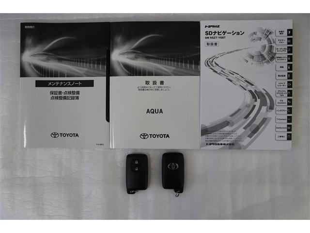 アクア Ｓスタイルブラック　記録簿あり　バックモニタ－　地デジフルセグ　ナビＴＶ　イモビライザー　ＬＥＤライト　スマートキープッシュスタート　ＥＴＣ付き　Ｗエアバッグ　キーフリ　メモリーナビゲーション　ドラレコ付き　ＡＢＳ　ＰＳ（38枚目）