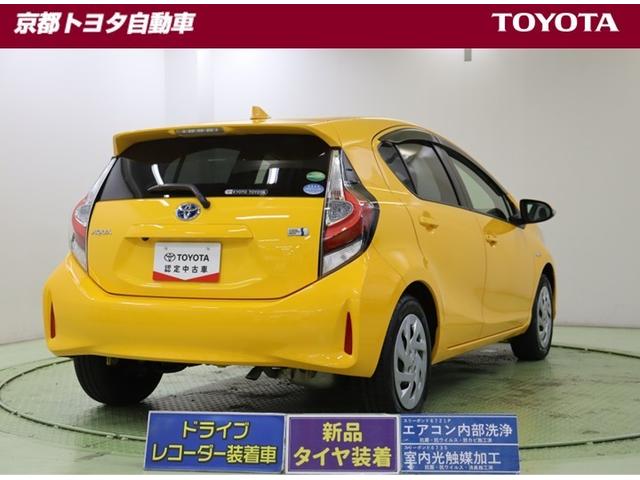 アクア Ｓ　スマートキープッシュスタート　キーレスエントリ　ドラレコ付　イモビ　ナビ＆ＴＶ　オートエアコン　デュアルエアバック　ＥＳＣ　Ｂカメラ　パワーウィンドウ　ＡＵＸ端子　ＥＴＣ　ＳＲＳ　ワンセグＴＶ　ＡＢＳ（3枚目）