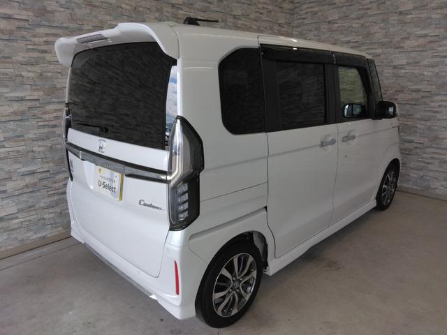 Ｎ－ＢＯＸカスタム Ｌ　２年保証　弊社下取車　７インチナビＴＶ　ドラレコ前後　ＥＴＣ　左側パワースライドドア　オートリトラミラー（8枚目）