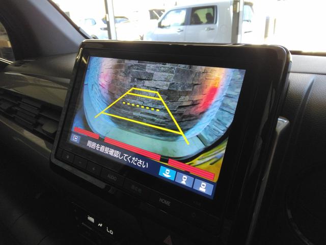 リアカメラがついているので、駐車や後進の際にとても便利です♪