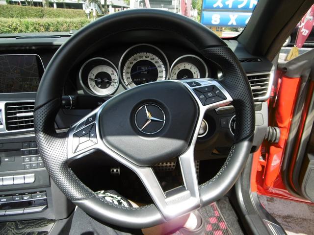 Ｅ２５０カブリオレ　スポーツＰＫＧ　レーダーセーフティーＰＫＧ　ブラウン皮＆幌　ＬＥＤヘッドライト　ＥＴＣ２．０　ドライブレコーダー　ＡＭＧ１８アルミ(9枚目)