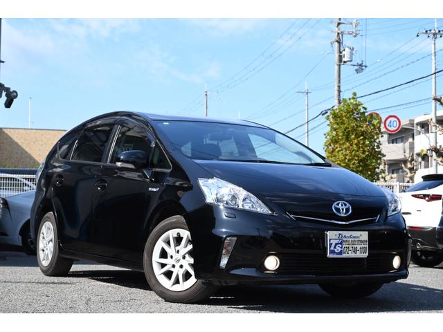 プリウスアルファ S ユーザー買取 禁煙 純正ナビ フルセグTV ETC バックモニター Bluetooth スマートキー プッシュスタート LEDヘッドライト フォグランプ ステアリングスイッチ(3枚目)