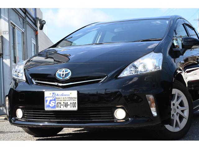 プリウスアルファ S ユーザー買取 禁煙 純正ナビ フルセグTV ETC バックモニター Bluetooth スマートキー プッシュスタート LEDヘッドライト フォグランプ ステアリングスイッチ(17枚目)