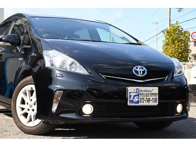 プリウスアルファ S ユーザー買取 禁煙 純正ナビ フルセグTV ETC バックモニター Bluetooth スマートキー プッシュスタート LEDヘッドライト フォグランプ ステアリングスイッチ(18枚目)