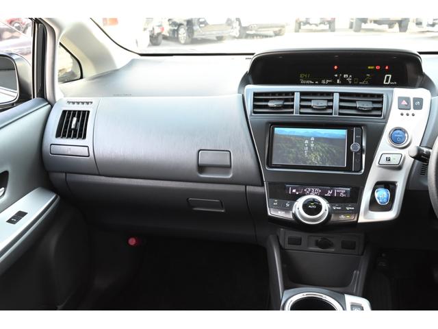 プリウスアルファ S ユーザー買取 禁煙 純正ナビ フルセグTV ETC バックモニター Bluetooth スマートキー プッシュスタート LEDヘッドライト フォグランプ ステアリングスイッチ(39枚目)