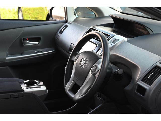 プリウスアルファ S ユーザー買取 禁煙 純正ナビ フルセグTV ETC バックモニター Bluetooth スマートキー プッシュスタート LEDヘッドライト フォグランプ ステアリングスイッチ(41枚目)