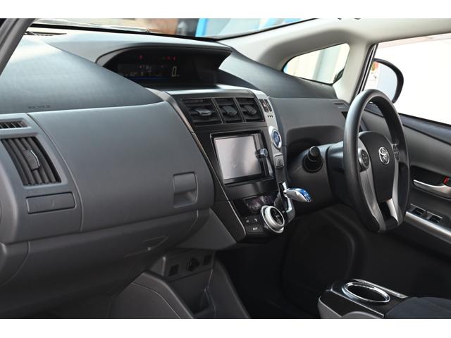 プリウスアルファ S ユーザー買取 禁煙 純正ナビ フルセグTV ETC バックモニター Bluetooth スマートキー プッシュスタート LEDヘッドライト フォグランプ ステアリングスイッチ(46枚目)