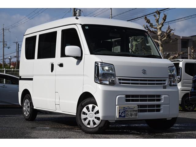 エブリイ ＰＣ　ハイルーフ　弊社ワンオーナー　禁煙　コーナーセンサー　衝突軽減ブレーキ　シートヒーター　レーンキープアシスト　ＵＳＢコネクタ　ＬＥＤヘッドライト　オートライト（3枚目）