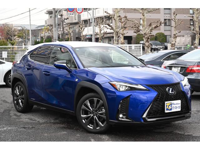 ＵＸ ＵＸ２５０ｈ　Ｆスポーツ　ユーザー買取　禁煙　白黒革　ナビ　フルセグＴＶ　パノラミックビュー　Ｂｌｕｅｔｏｏｔｈ　ＥＴＣ　前後ドライブレコーダー　シートヒーター　ステアリングヒーター　レーダークルーズ　ルーフラッピング　ＢＳＭ（10枚目）